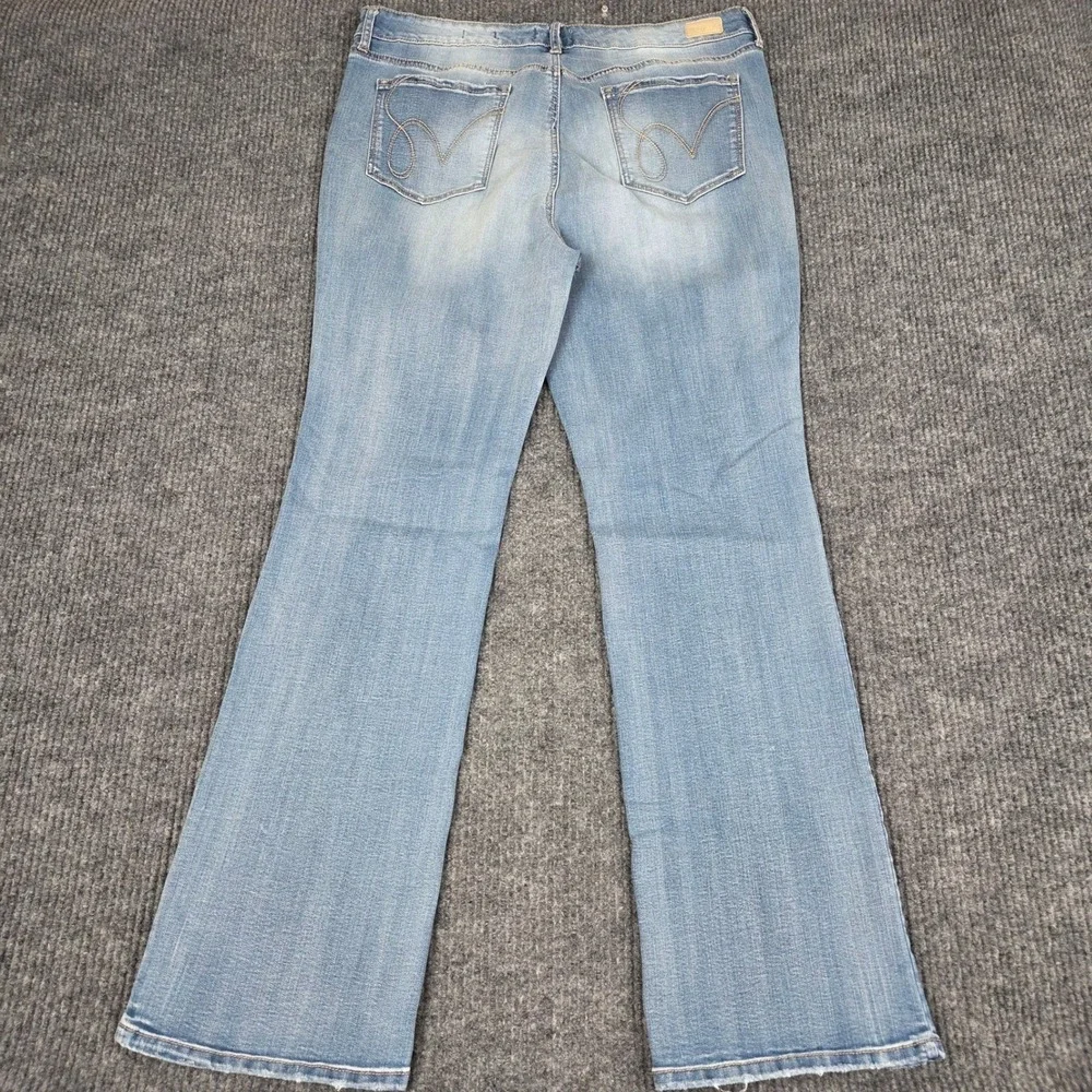 Sofia Jeans by Sofia Vergara Marisol Bootcut Light Wash Denim Size 18